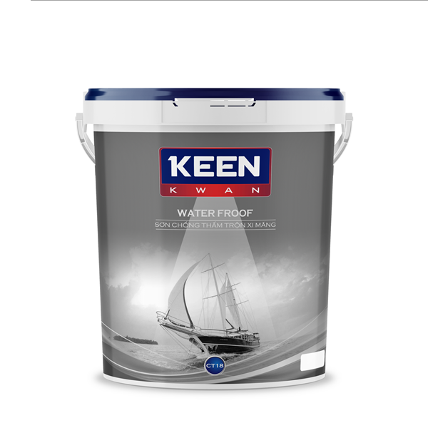 Sơn chống thấm trộn xi măng - WATER PROOF - CT18